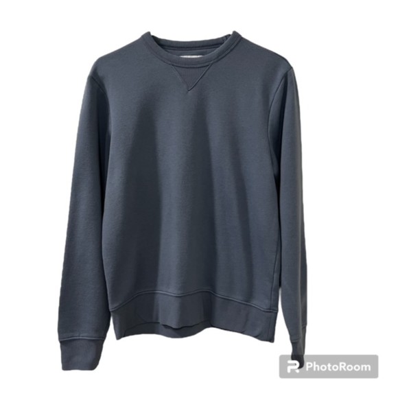 Old Navy Mens Gray Fleece Cotton Polyester Blend Long Sleeve Sweater Size Small - Picture 1 of 10